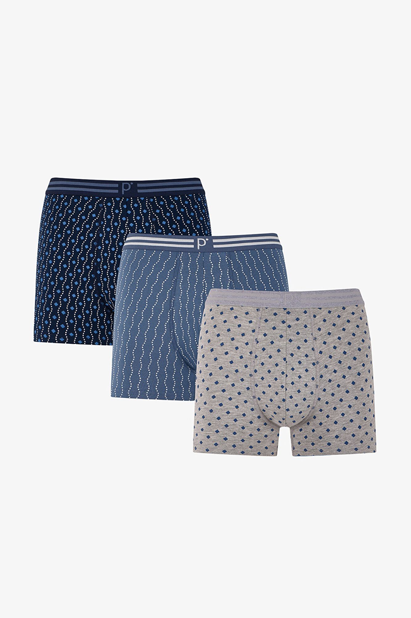 Penti Pack 3 boxers estampados