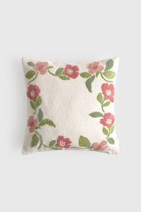 Textura Kissenbezug aus Baumwolle mit Blumenmuster