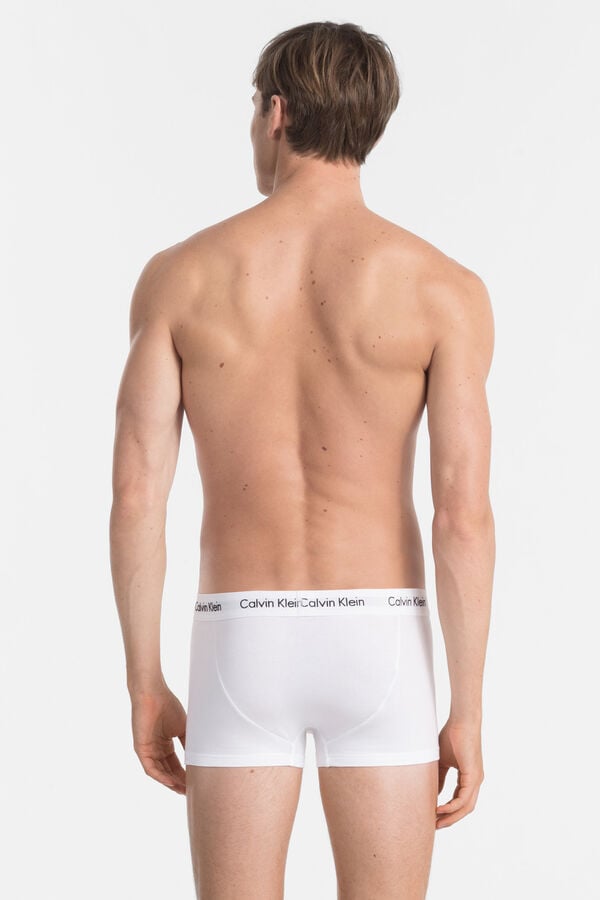 Calvin Klein Underwear TRUNK 3 PACK - Culotte - white/blanco