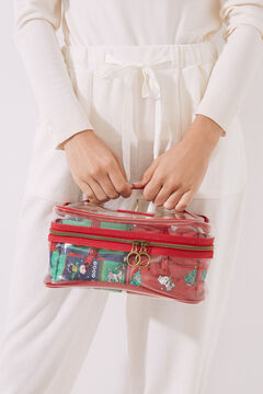 Womensecret 3er-Pack Kosmetiktaschen Snoopy Weihnachten mit Print
