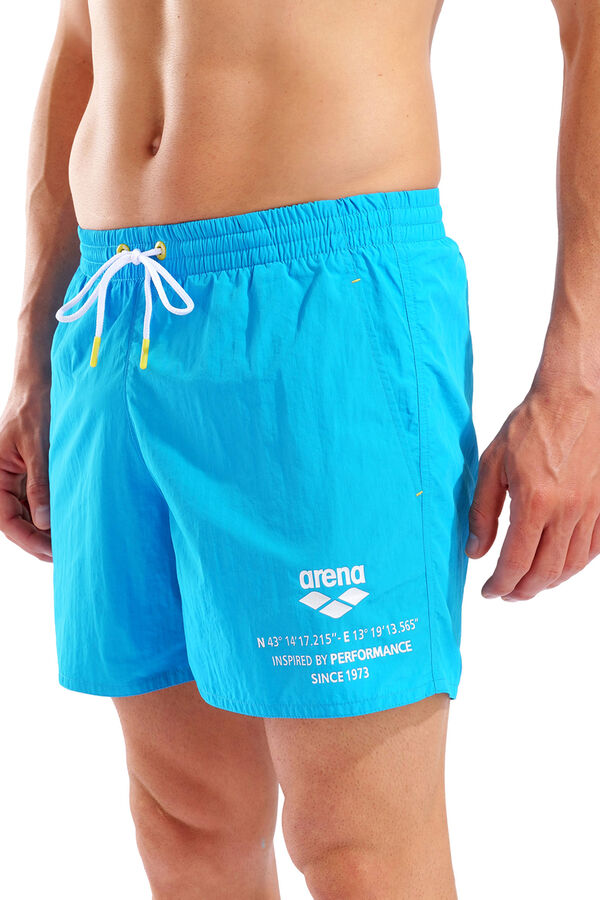 Arena Ba&ntilde;ador deportivo short Graphic turquesa