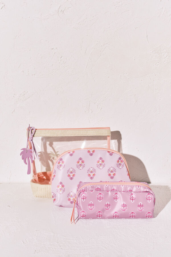 Women'secret Transparent and printed vanity case 3-pack printed