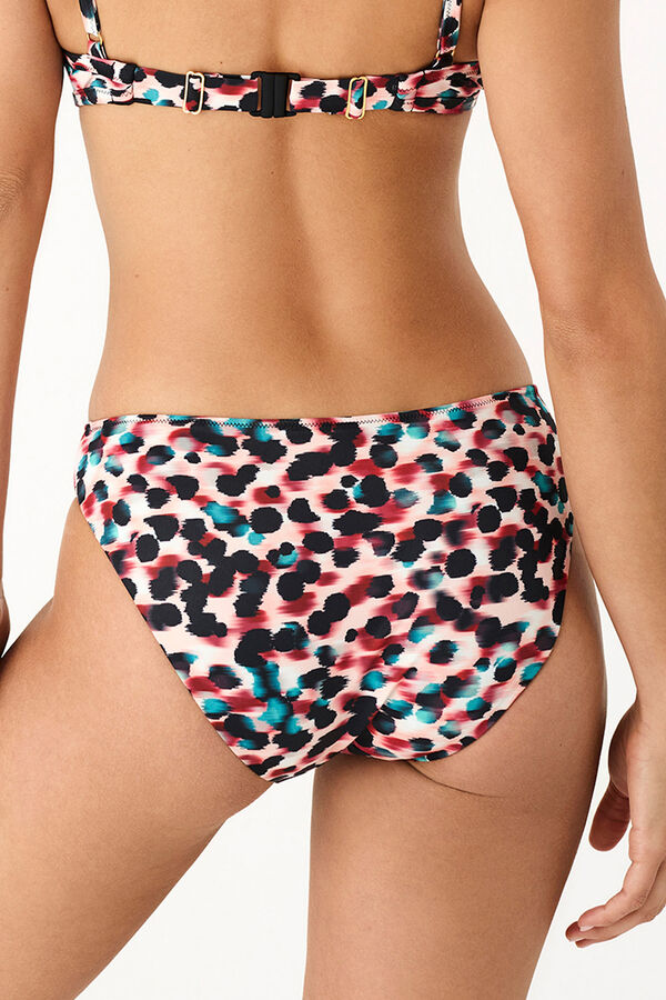 Promise Braga cl&aacute;sica bikini animal print estampado