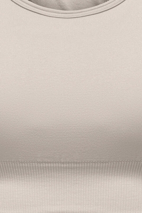 Only Play Sujetador intensidad media con copas gris