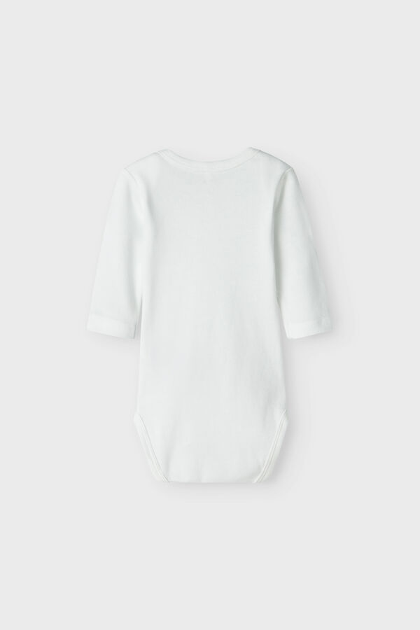 Name it Set 3 bodys osito bebé neutro gris