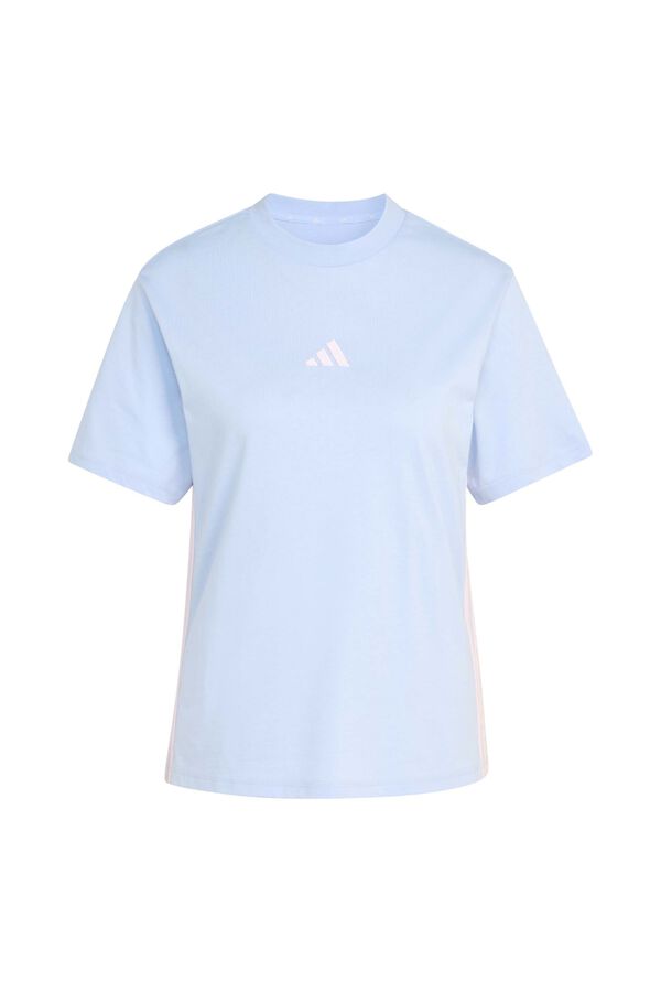 Adidas Camiseta casual 3 bandas Essentials estampado