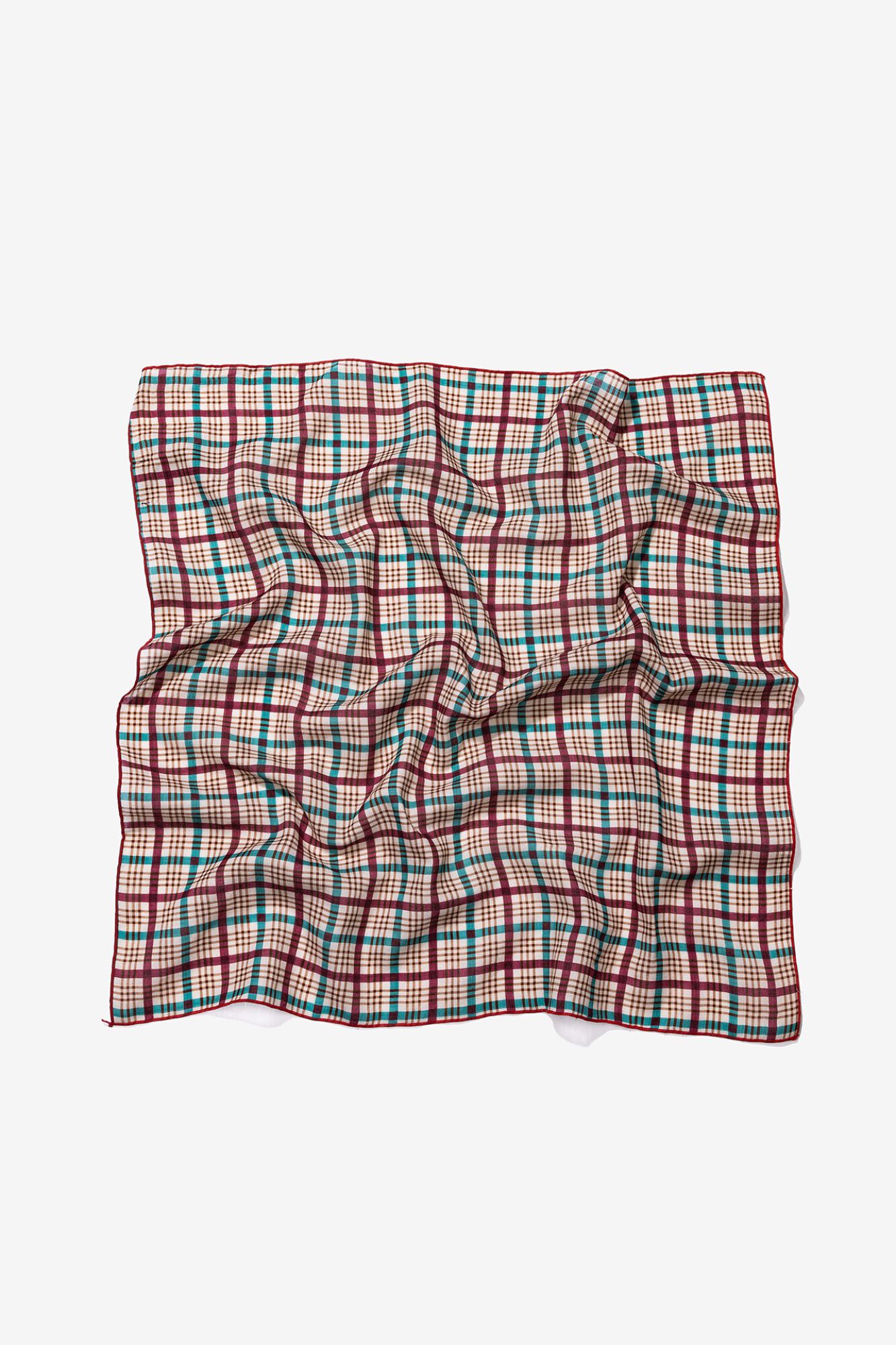 Vilanova Bandana estampada de cuadros