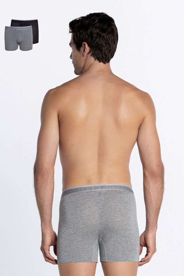 Punto Blanco Pack de 2 cuecas de algod&atilde;o estampado