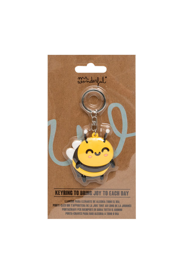 Womensecret Rubber key ring - Bee Print