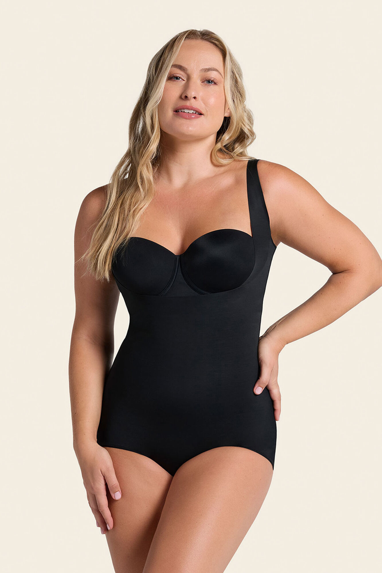 Leonisa Body faja moldeador de aspecto invisible en gl&uacute;teos