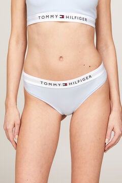 Womensecret Panty with Tommy Hilfiger waistband blue