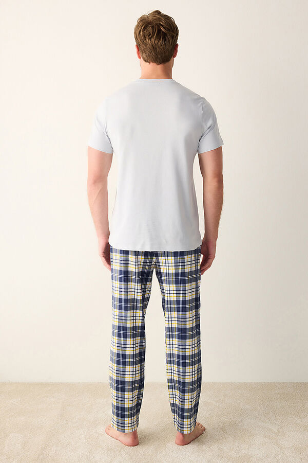 Penti Men's long pyjamas set printed