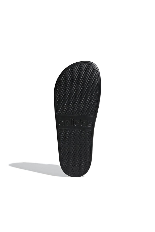 Adidas Adilette 3-stripe slide sandals black