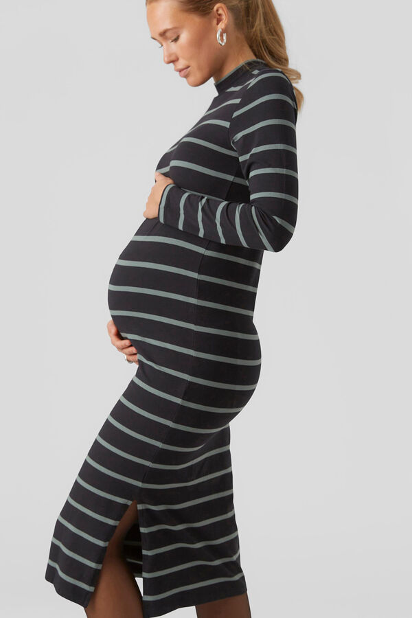 Womensecret Midi maternity dress Crna