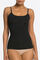 Womensecret Camiseta reductora escote natural negra Spanx black