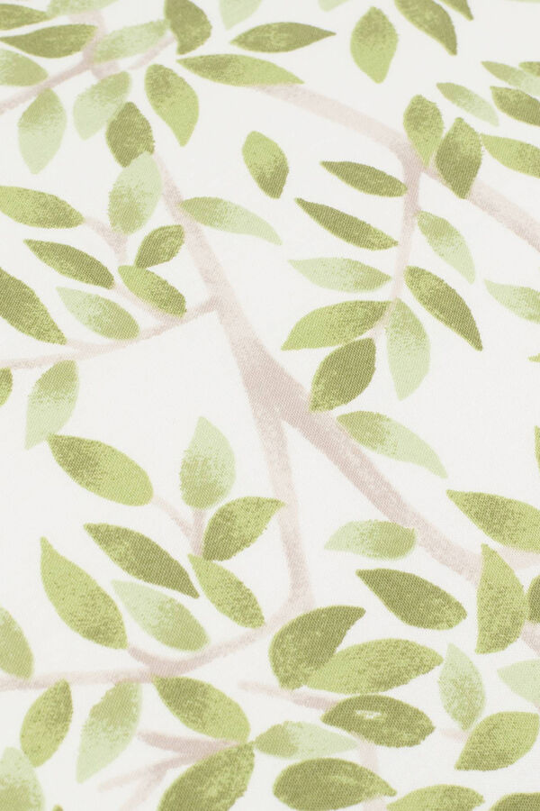 Womensecret Leaf print cotton pillowcase Zelena