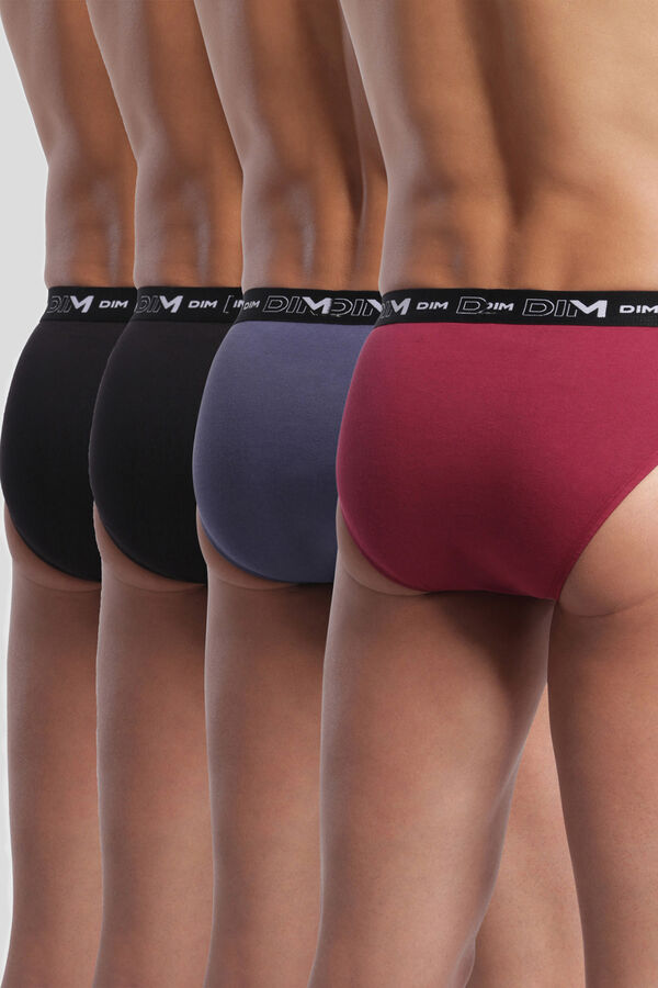 DIM Pack 3 slips algod&oacute;n multicolor