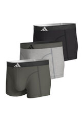 Adidas Pack of 3 logo boxers printed