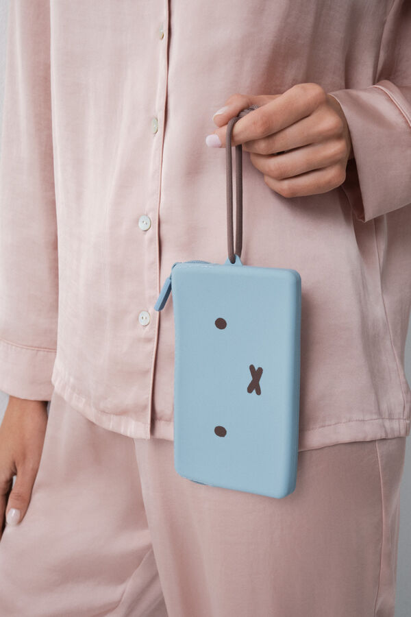 Women'secret Blue silicone Miffy hand wallet blue