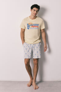 Women'secret Hotwheels California men's cotton short pyjamas