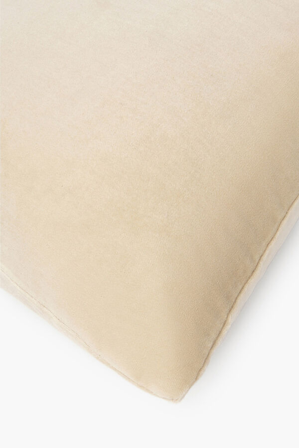 Calma House Velur ecru 60 x 60 cushion cover printed