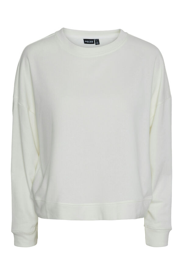 Womensecret Essential sweatshirt  white