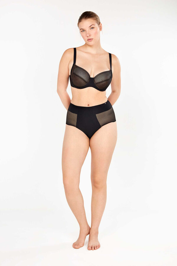 Gisela Sujetador moldeador capacidad negro