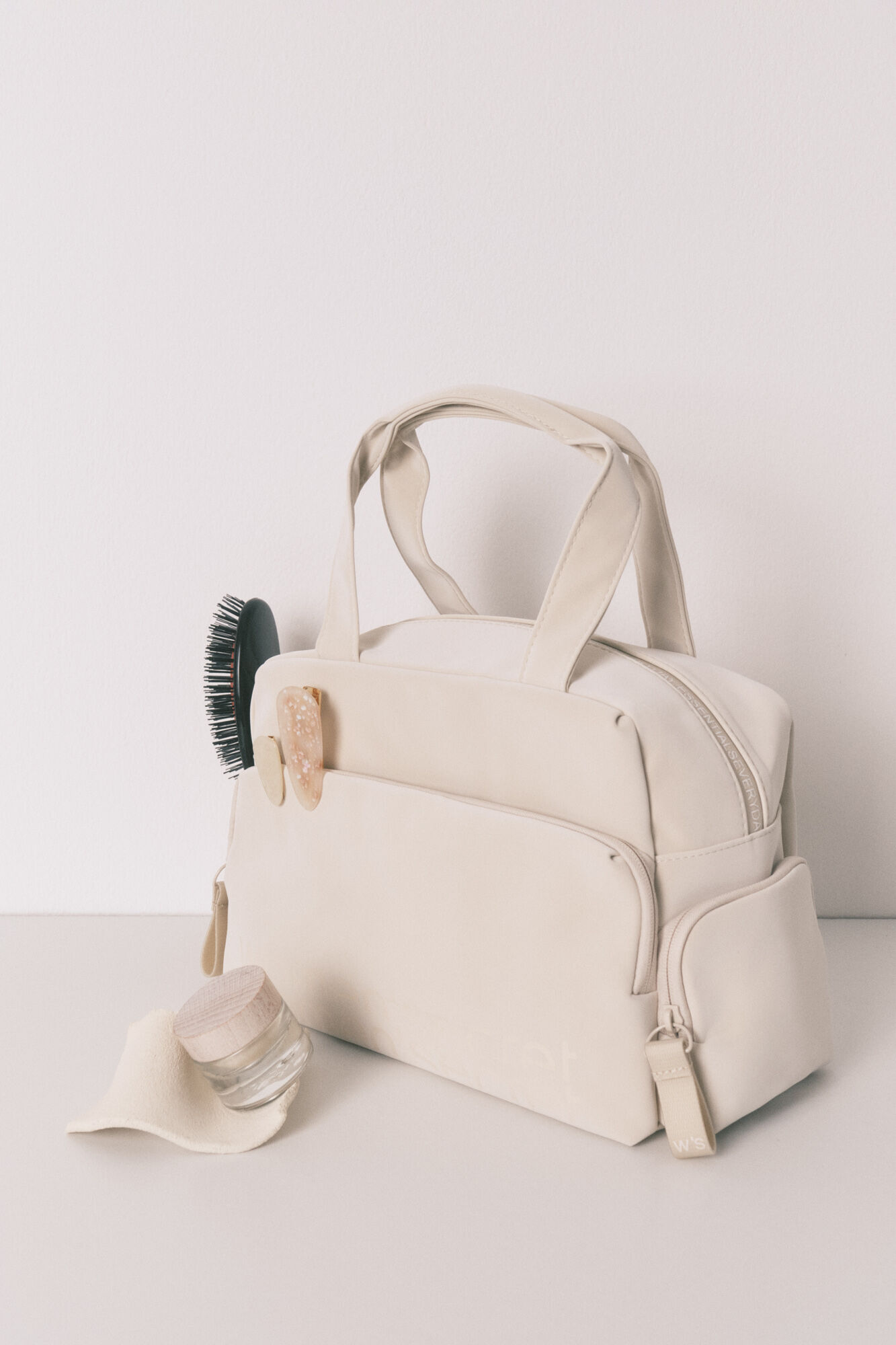 Women'secret Neceser grande rubber beige