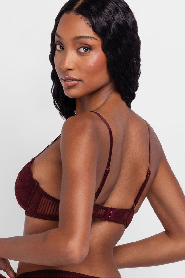 Dorina Emersyn two-piece pack Padded Demi Bra piros