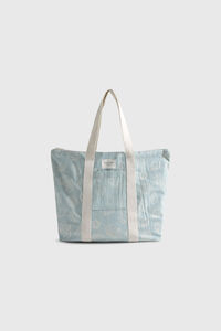 Textura Bolso playa tejido algod&oacute;n peinado