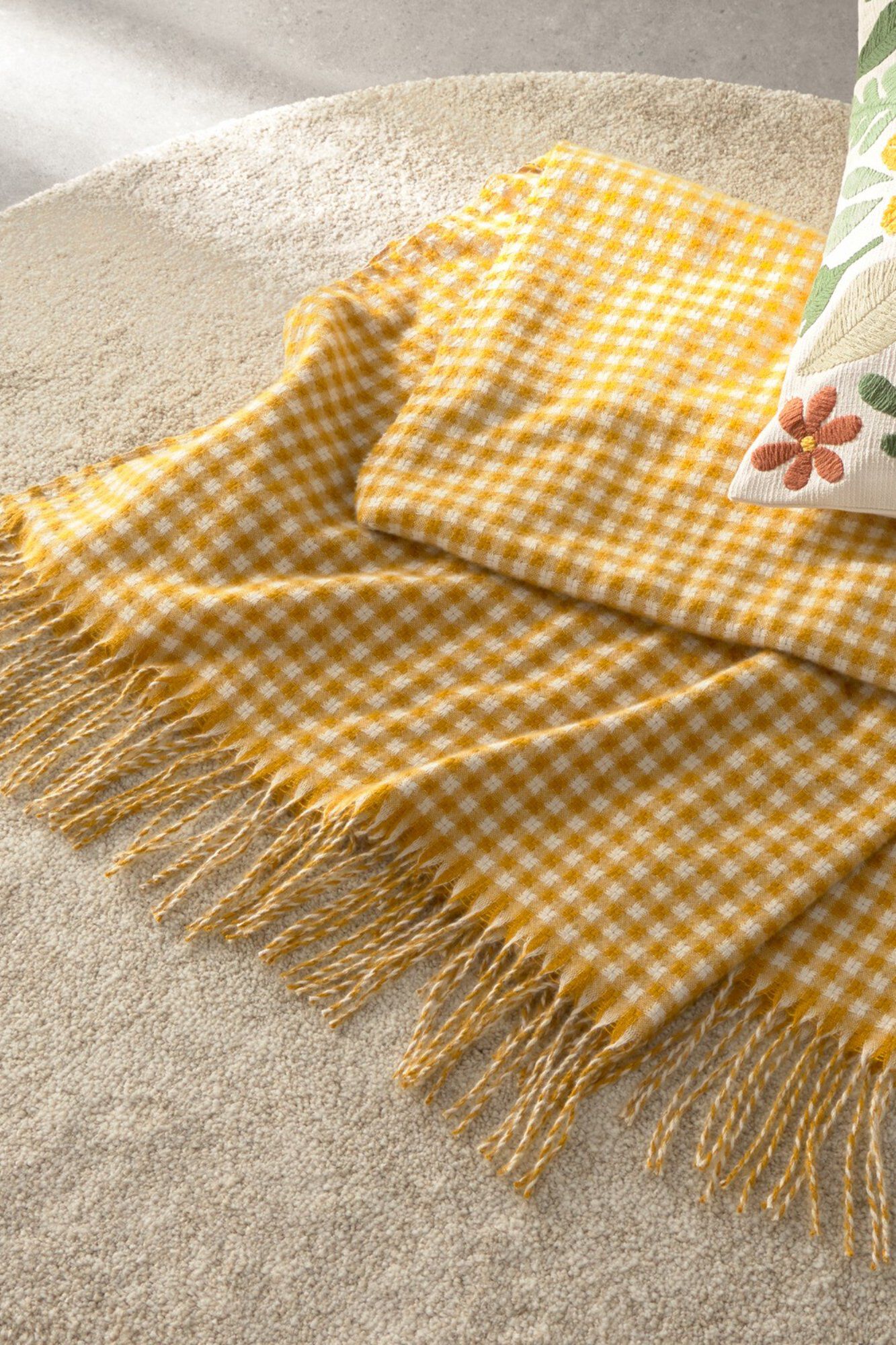 Textura Plaid blanket
