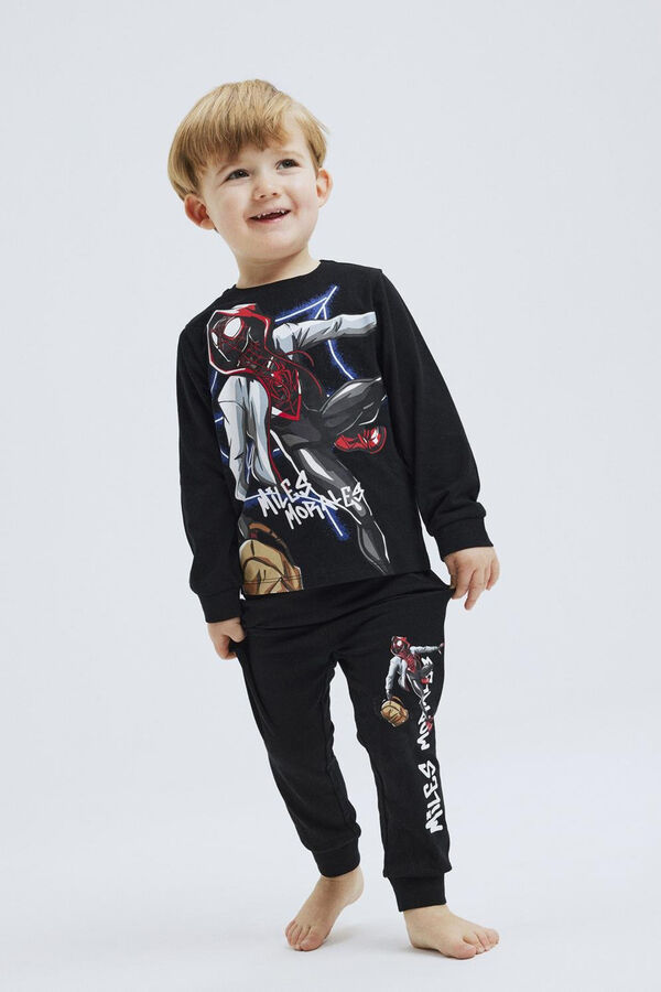 Name it Pijama menino homem aranha  preto