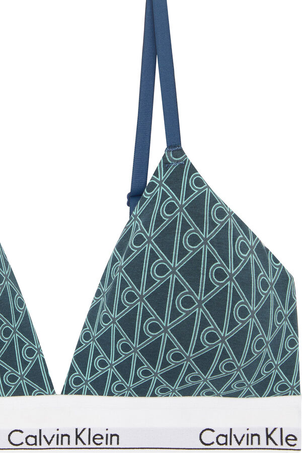Calvin Klein Sujetador tri&aacute;ngular estampado