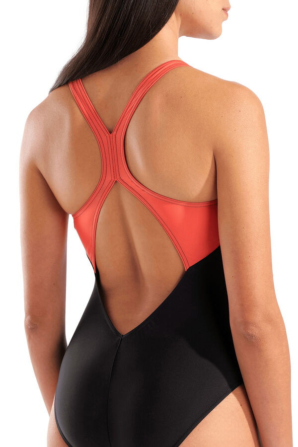 Arena Mai&ocirc; feminino Arena Feel Scratchy com fato de banho em V preto