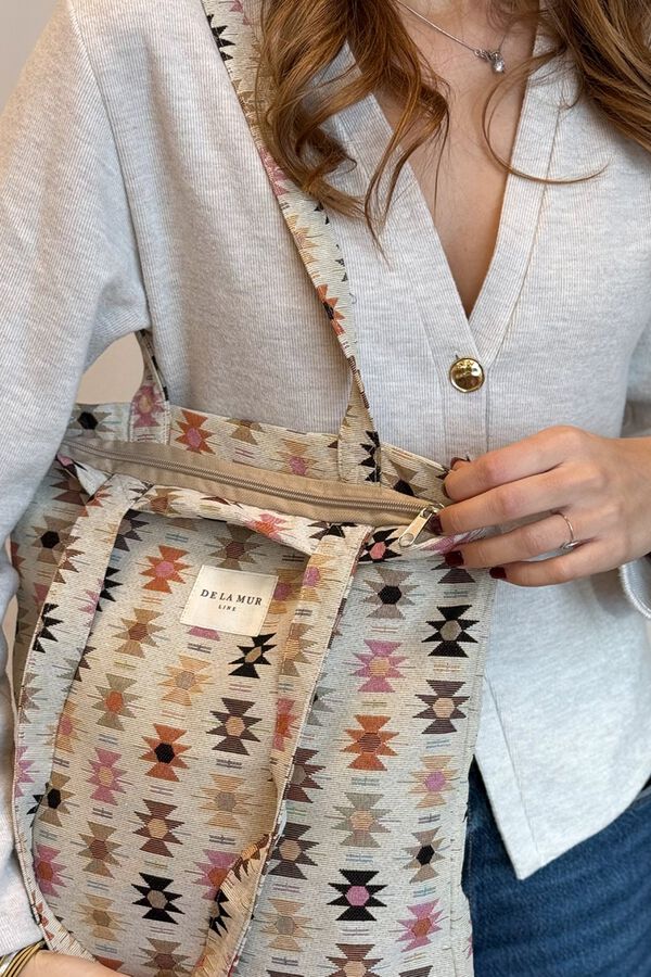 De La Mur Bolsa Peque&ntilde;a Cremallera Royal estampado