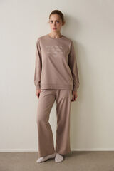 Penti Camiseta Hello Friday Ls beige