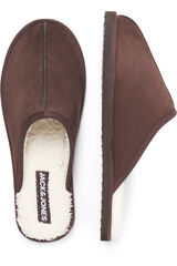 Jack & Jones Microfibre slippers nude