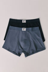 Women'secret Light and dark blue 2 pack boxers blue