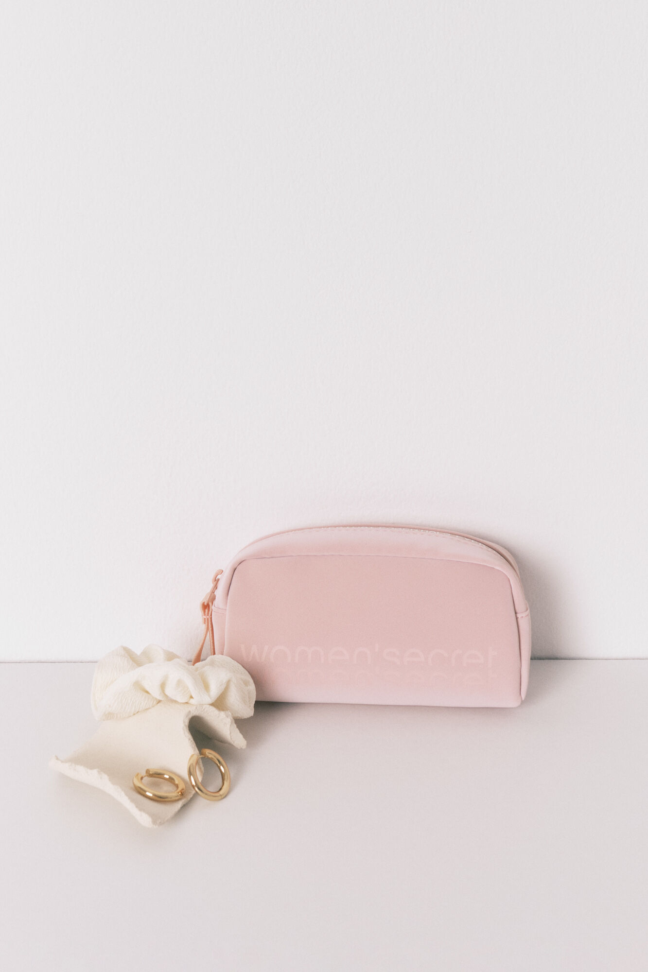 Women'secret Neceser peque&ntilde;o rubber rosa