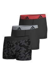 Adidas Pack of 3 logo boxers white