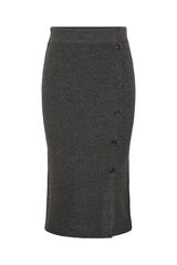 Womensecret Midi knit skirt gris