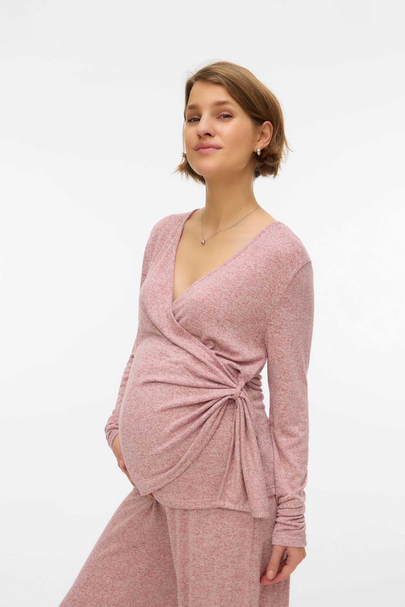 Mamalicious Umstands-Wickelpullover