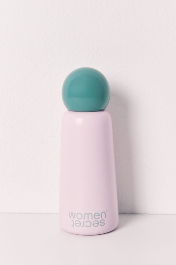 Women'secret Bouteille en acier inoxydable SmileyWorld&reg; rose