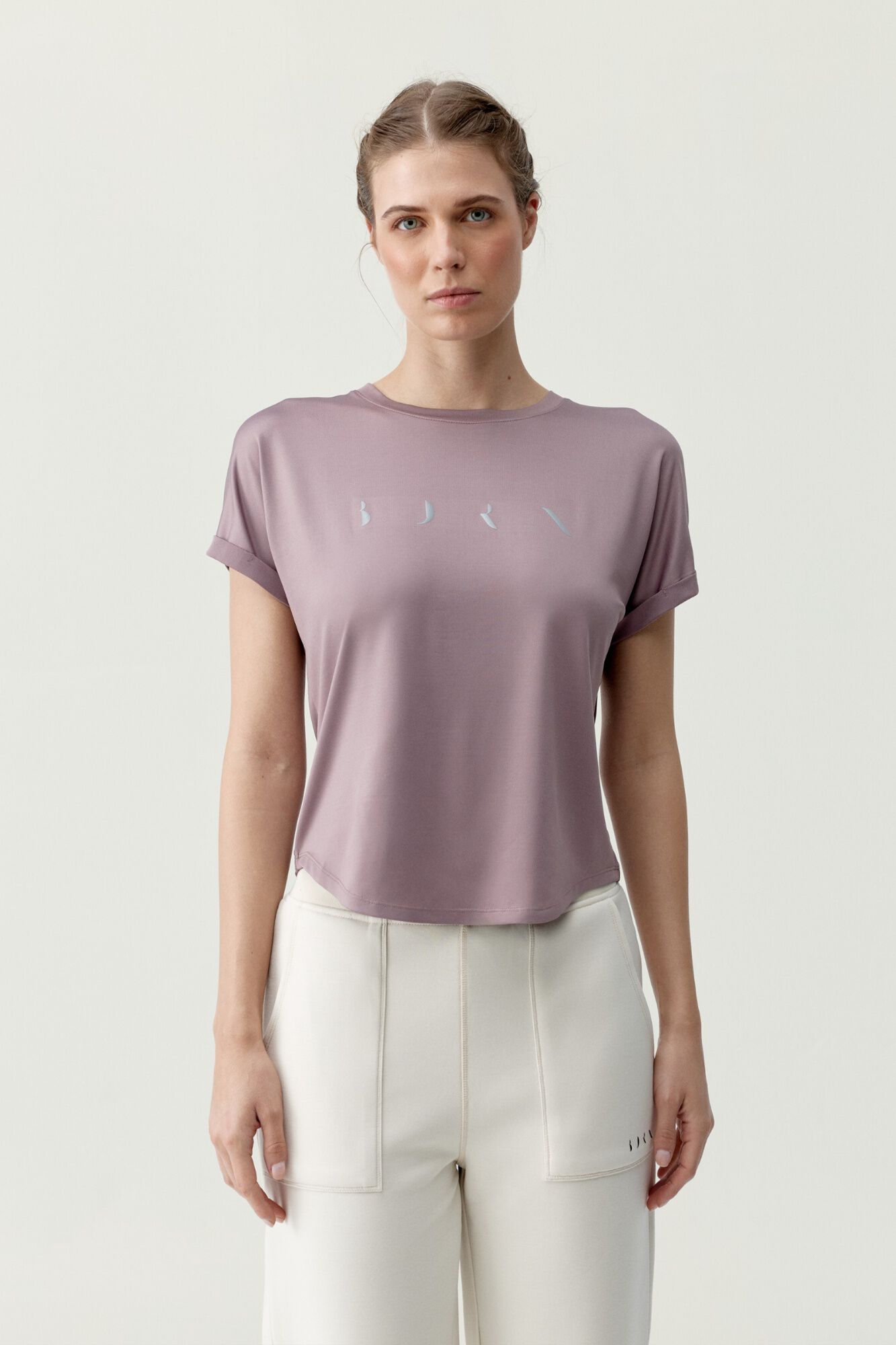 Born Living Yoga T-shirt Azami Woodrose