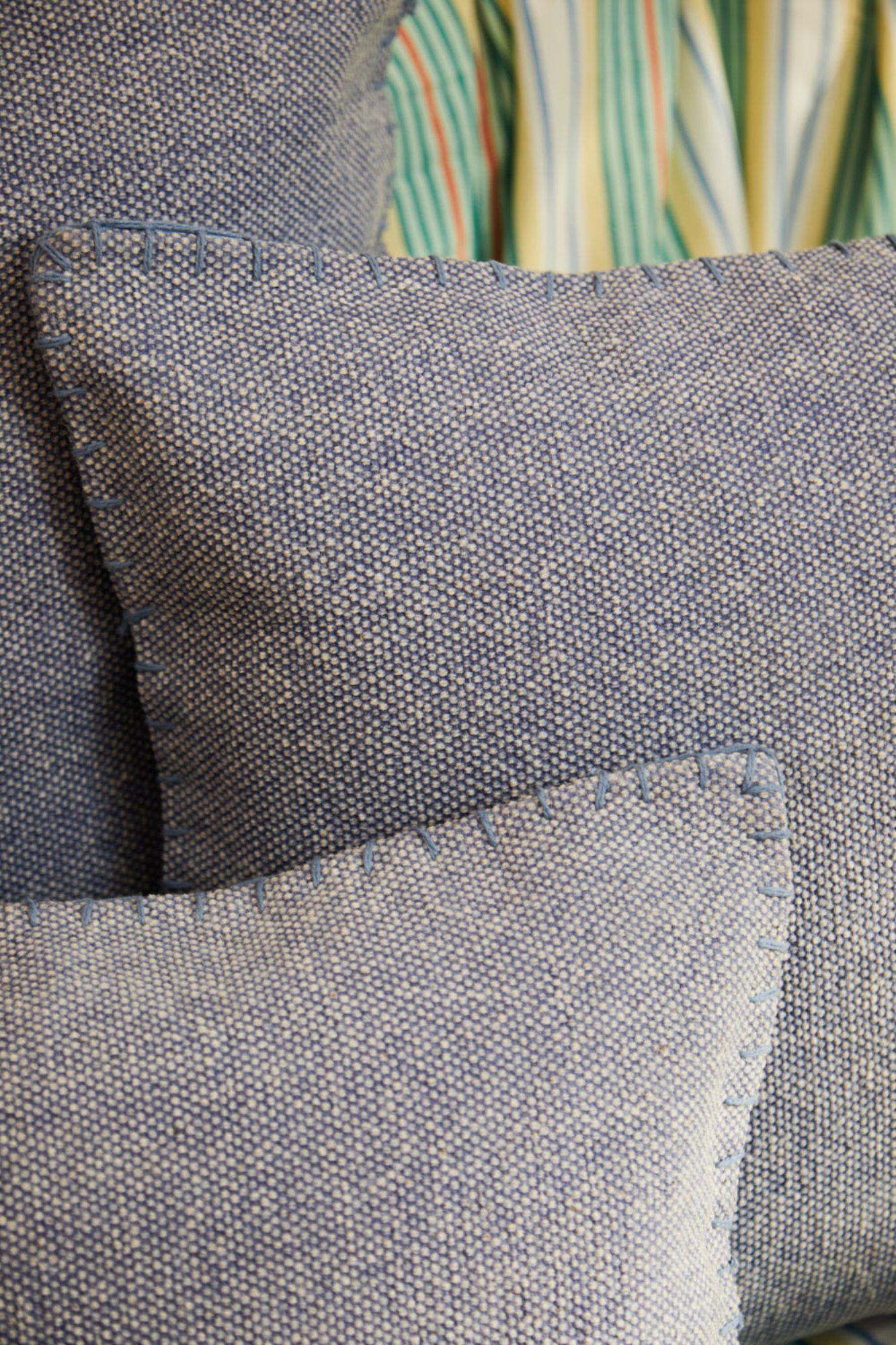 Calma House Funda coj&iacute;n de algod&oacute;n de 45x45