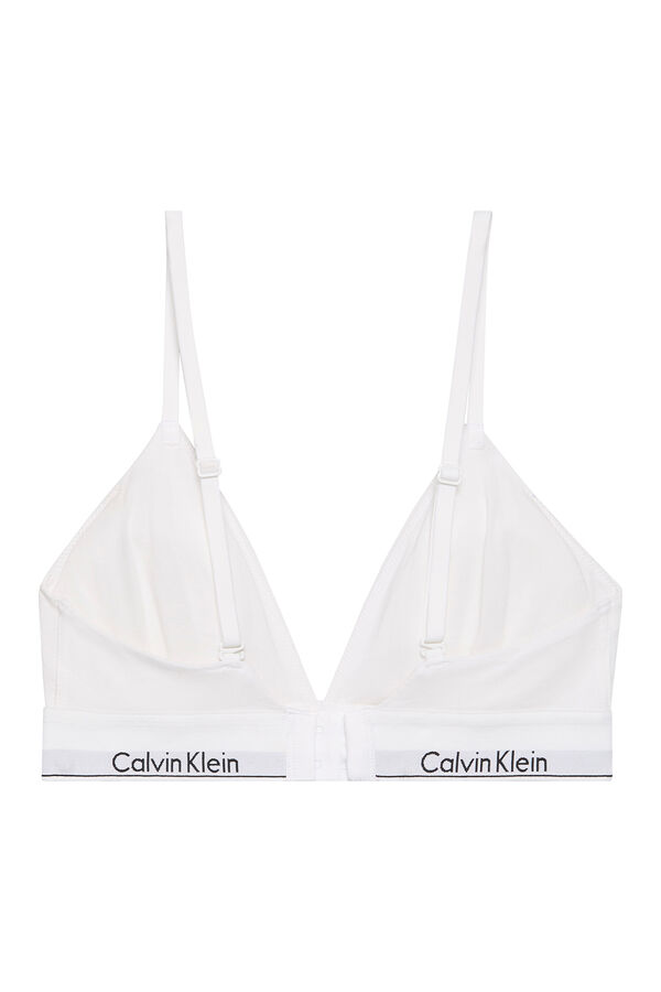Calvin Klein Sujetador tri&aacute;ngular blanco