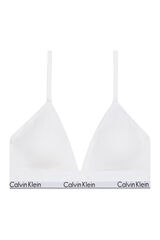 Calvin Klein Sujetador tri&aacute;ngular blanco