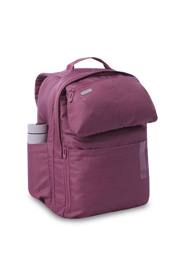 Totto Mochila de viagem Elan brilhante rosa
