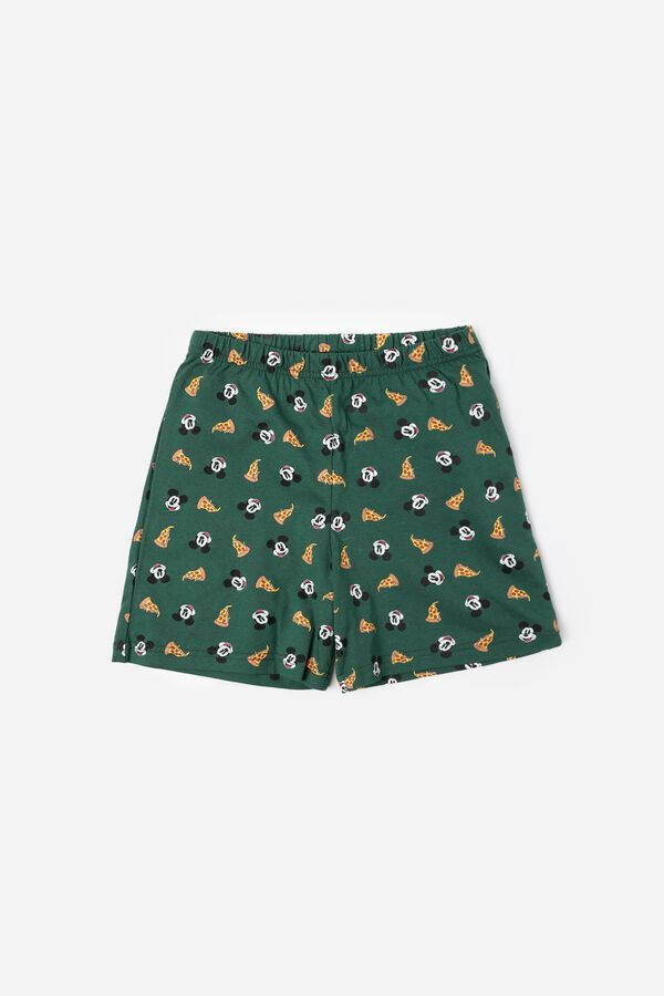 Admas Mickey Mouse Italia short pyjamas green