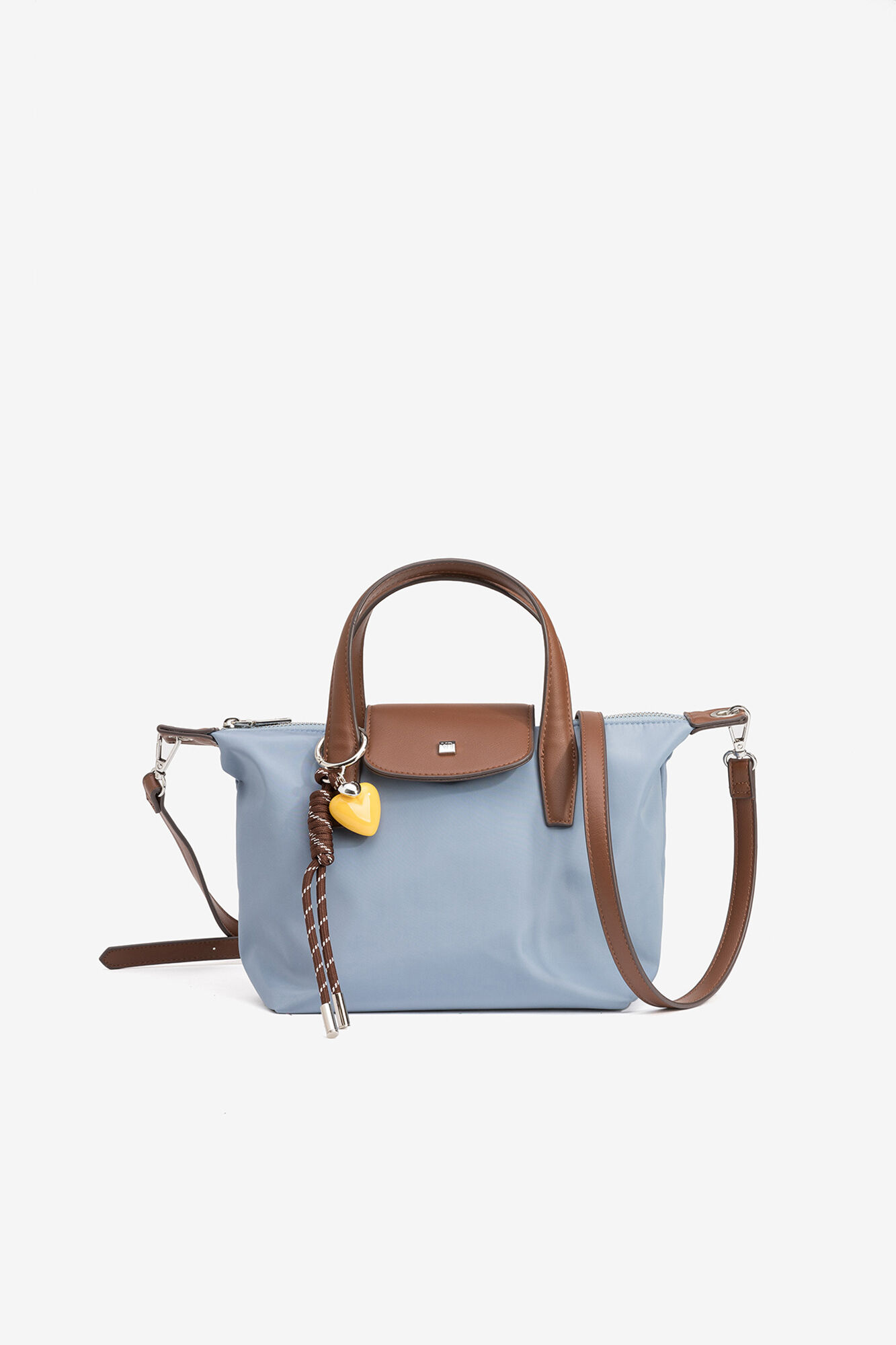 Vilanova Bolso City de Nailon con Adorno